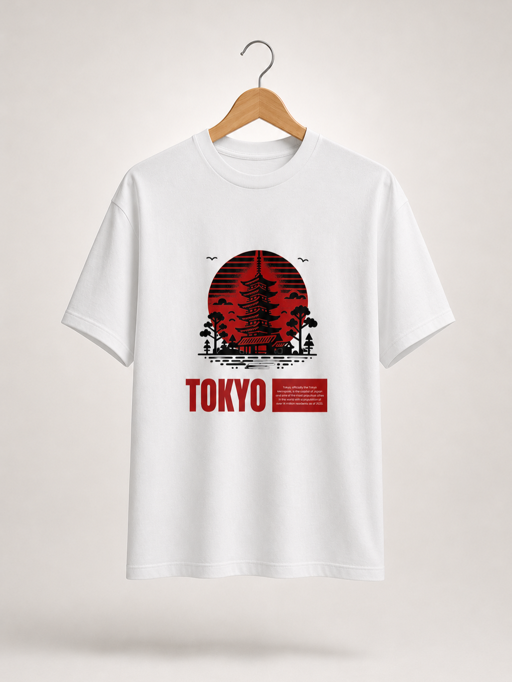 Tokyo Sunset – Relaxed Fit T-Shirt