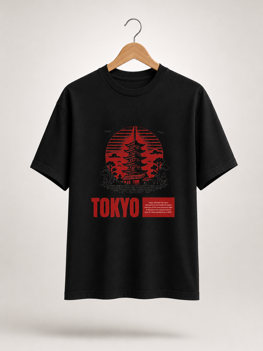 Tokyo Sunset – Relaxed Fit T-Shirt