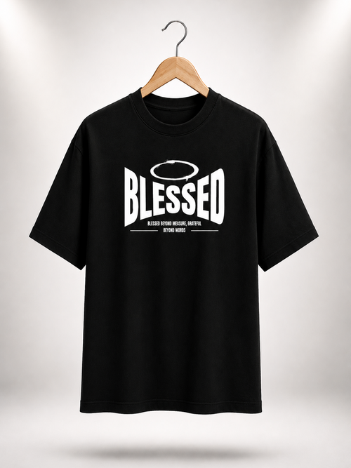 Blessed - Relaxed Fit Graphic T-Shirt