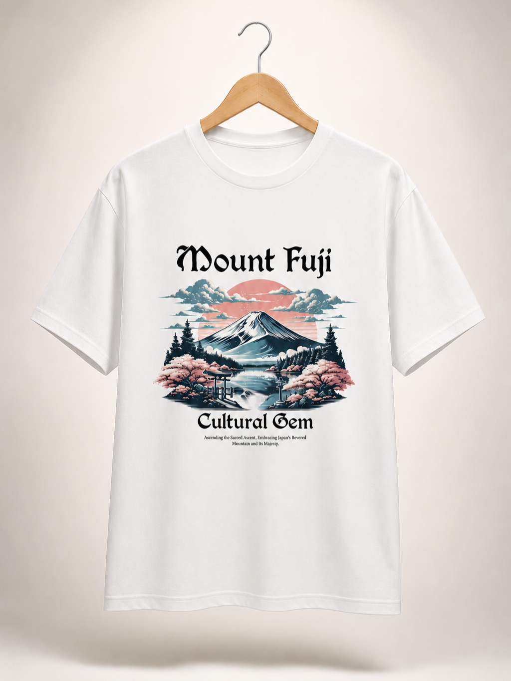 Mount Fuji Serenity – Relaxed Fit T-Shirt