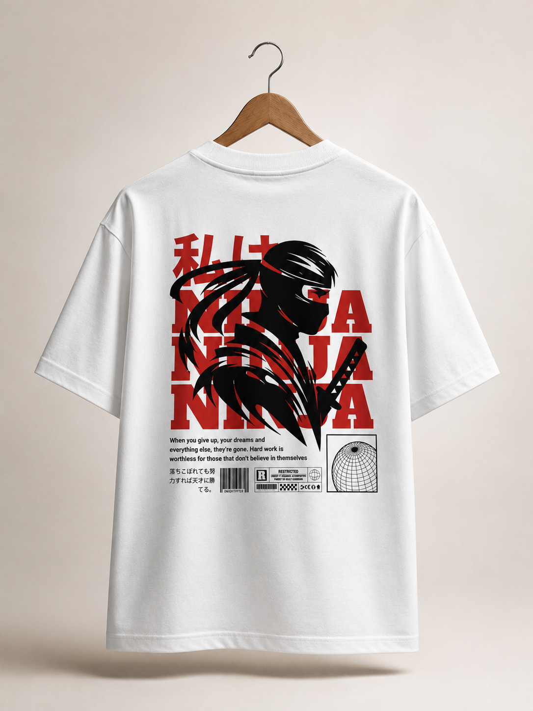 Shadow of the Ninja – Relaxed Fit T-Shirt