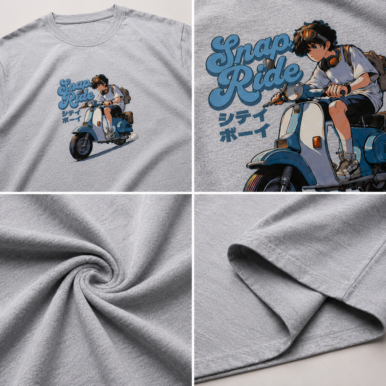Snap Ride - Relaxed Fit T-Shirt