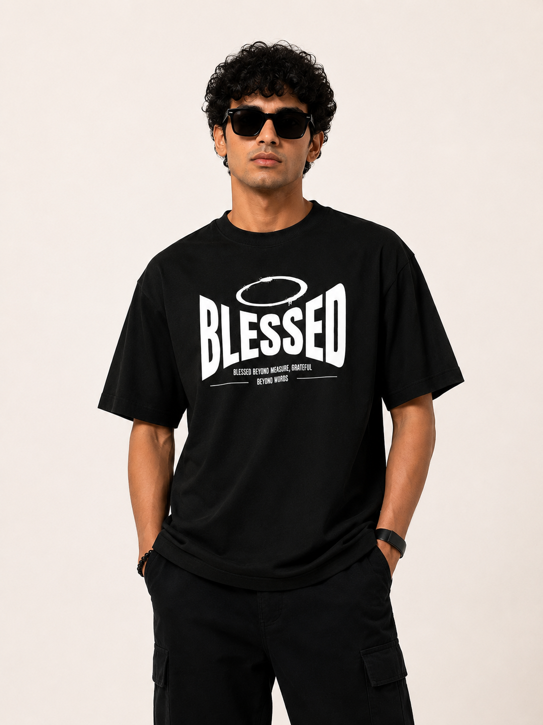 Blessed - Relaxed Fit Graphic T-Shirt