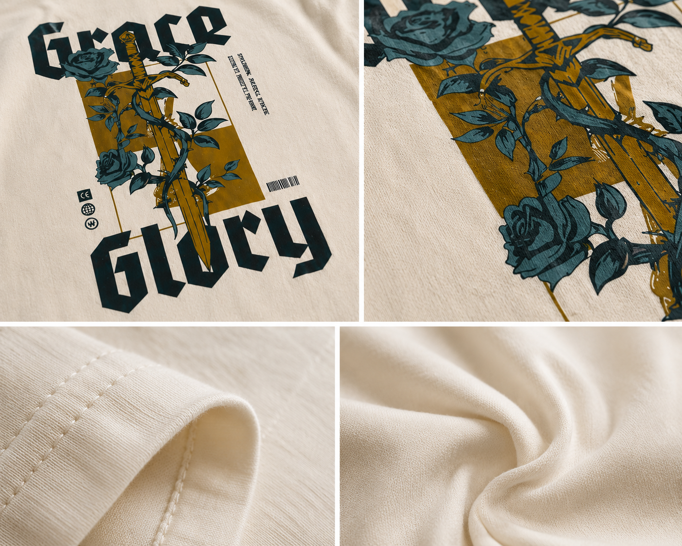 Grace & Glory – Relaxed Fit T-Shirt