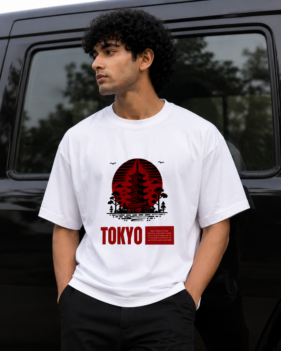 Tokyo Sunset – Relaxed Fit T-Shirt