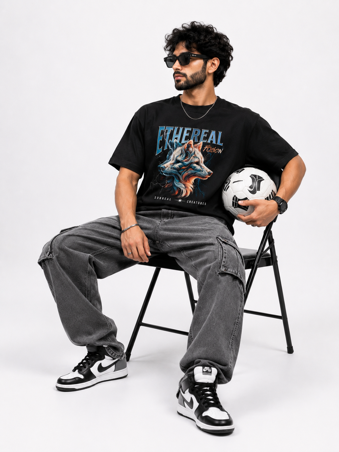Spirit Wolf – Relaxed Fit T-Shirt